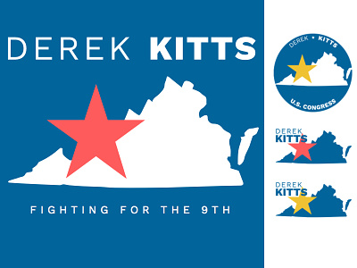 Derek Kitts Campaign Logo campaign derek kitts logo political political campaign politics veteran