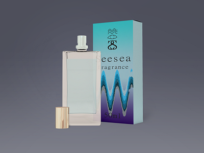 Seesea Fragrance Packaging branding design fragrance fragrance packaging graphicdesigns illustration mockup packaging packagingdesign product designer