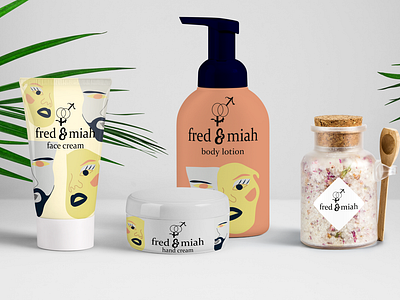 Fred and Miah cosmetics for him and her