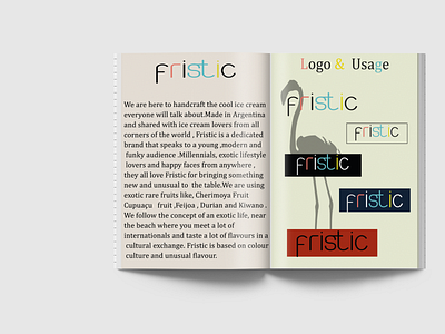 Presentation and Brand guidelines booklet branding concept branding design design graphicart guidelines icecream logo magazine cover mockup typography ui