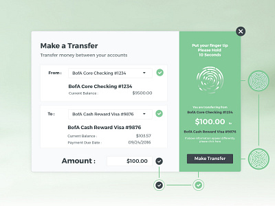 Transfer Money bank interaction pay transfer ui user experience user interface