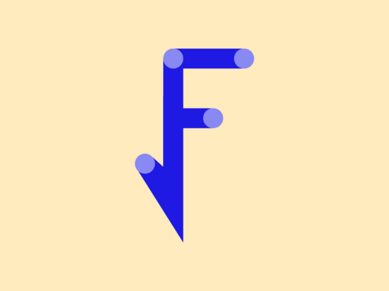 Letter F Exploration by Qandeel Attari on Dribbble