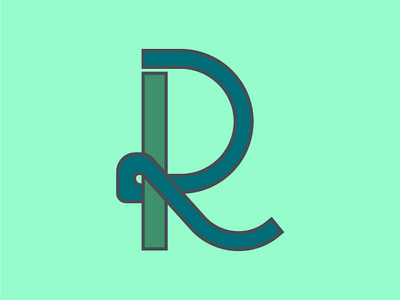 Letter R Exploration by Qandeel Attari on Dribbble