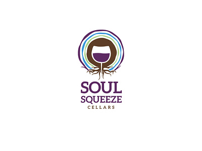 Soul Squeeze Cellars Logo Design branding design graphic design illustration logo logo design typography vector