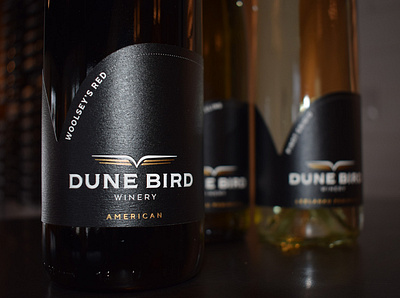 Dune Bird Winery Label Design branding graphic design label design labels packaging wine