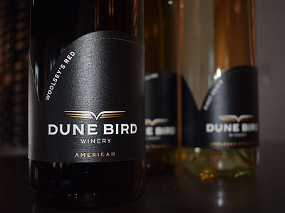 Dune Bird Winery Label Design