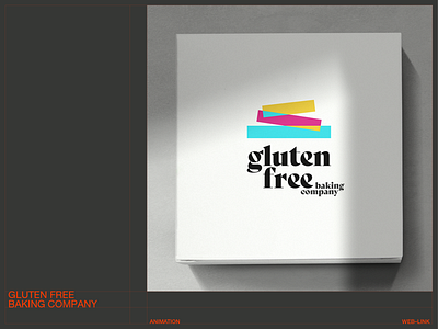 The Gluten Free Baking Company branding design logo typography