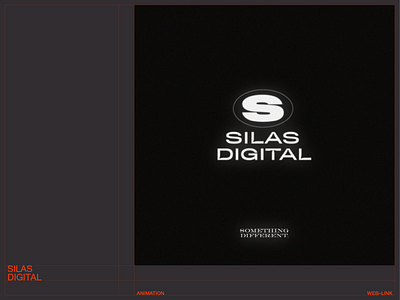 Silas Digital branding design logo typography