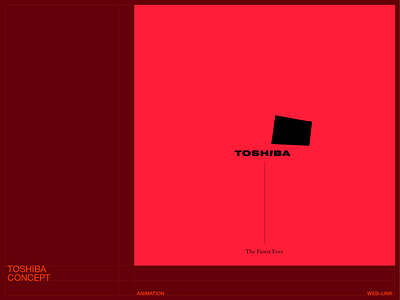 TOSHIBA branding design logo typography