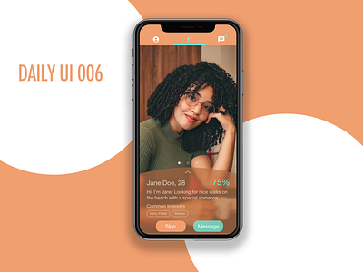 Daily UI 006 app design daily 100 challenge daily challange daily ui daily ui 006 daily ui inspiration design mobile mobile application ui ux design