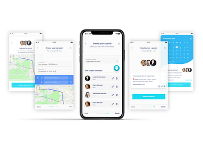 BabyBahn - Create your carpool fow