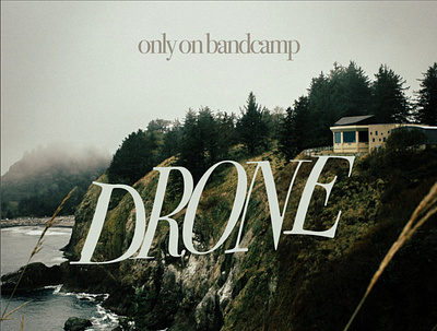 drone digital album art album art album artwork album cover album cover design typography typography art