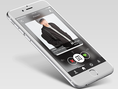 Fashion App Main Screen fashion ios main screen tinder