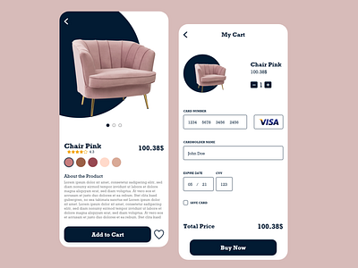 DailyUI 002 - Credit Card Checkout