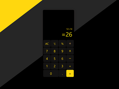 DailyUI 004 - Calculator 004 app calculator calculator app dailyui design ui