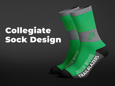 Crew Sock Design apparel apparel design crew socks graphic design sock sock design