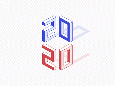 Isometric 2020 Illustration