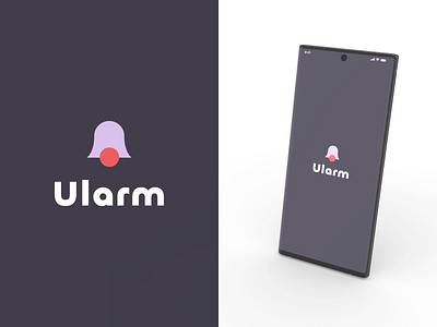Ularm (The Alarm Clock) app clock concept design logo mobile ui modern ui splash screen ui ux