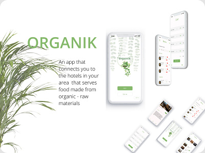 Food delivery App Ui design design food delivery app organic food study