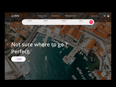 Airbnb-Design airbnb developer friendly practice travel website ui web design