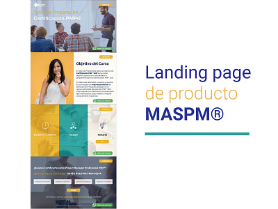 Landing Page de Producto para MASPM®