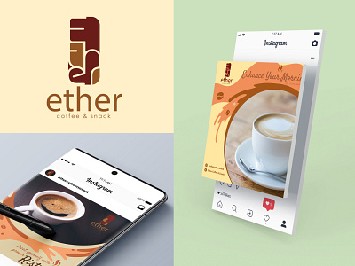 Ether Instagram feeds design