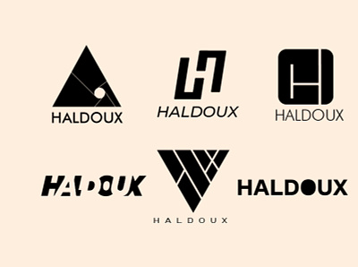 HALDOUX Logo Concept brand brand identity branding design logo moodboard vector