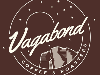 Vagabond Coffee Logo Example