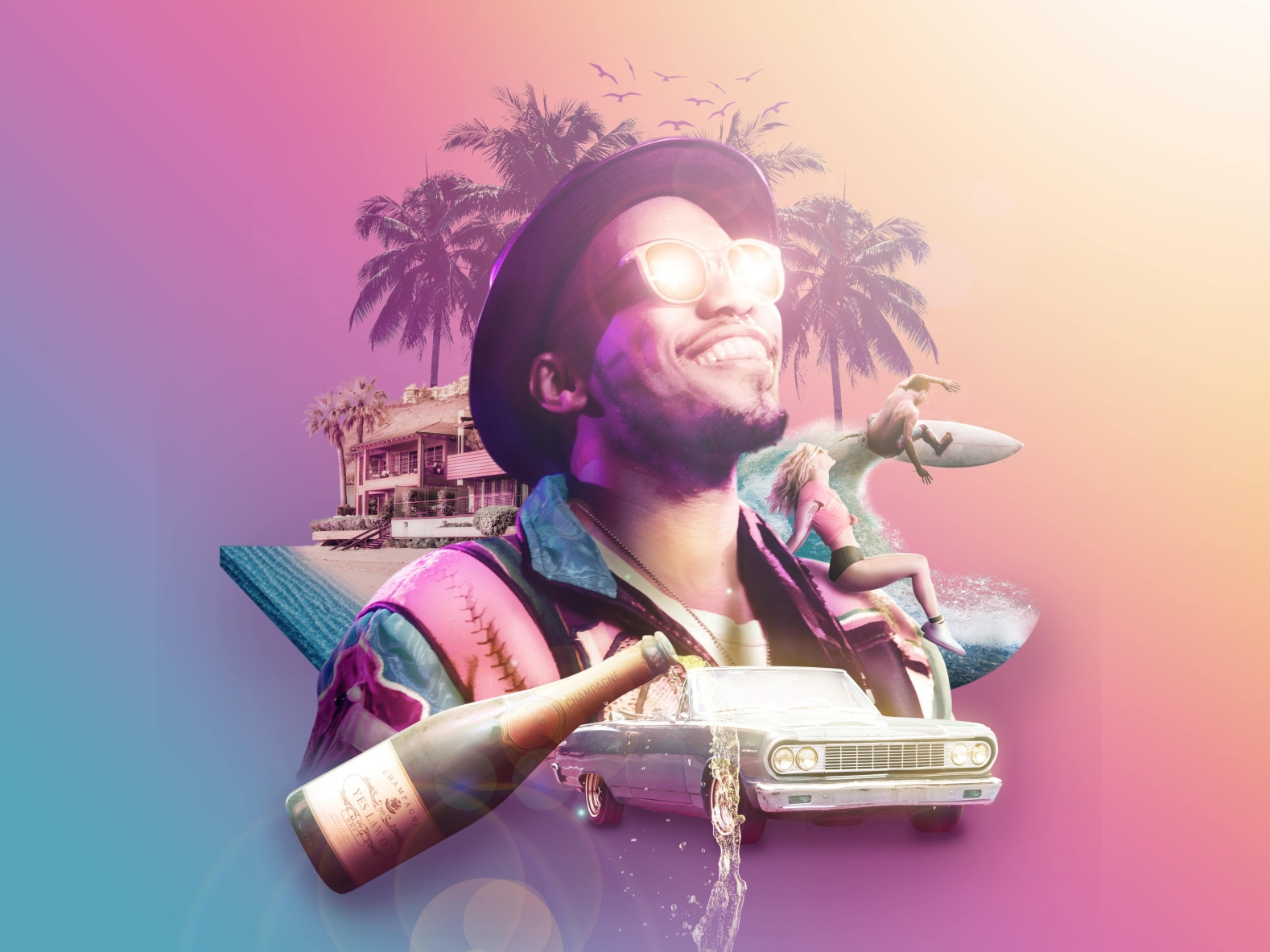 Anderson .Paak's Malibu by Sam Whelan on Dribbble