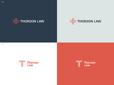 Thorson Law Logo Redesign