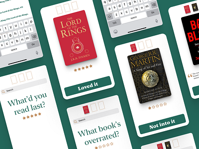 Innovative Book Recommendations books data goodreads hackfest mobile real data recommendations reviews ui ux