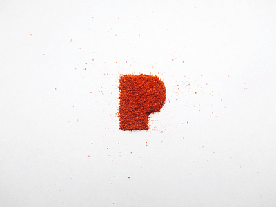 Paprika brand identity logo photography typogaphy