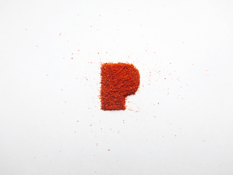 Paprika Logo brand identity typogaphy photography logo