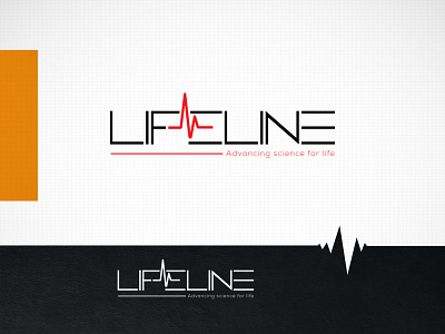 Life Line : Logo for Medical Equipment creative equipment illustrator life logo logodesign medical photoshop