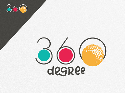 Logo Design : 360 Degree 360 degree 360 view creative creative design illustration illustrator logo logodesign logos typography