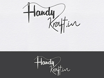 Typography logo design