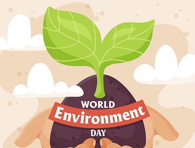 Environment Day branding graphic design