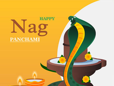 Nag Panchami Post branding graphic design