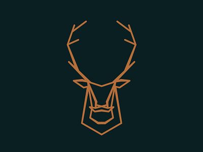 Bearded Elk barber daily day elk icon illustration illustrator mark