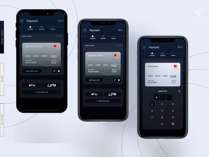 Credit Card Checkout adobexd anglemockup dailyui 002 ezgif figma minimal ui uxdesign