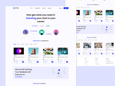 Homepage Design