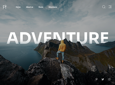 Adventure adventure adventure time adventures beautiful design enjoy the moment figmadesign scenery travel trekking ui ux web