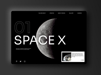 Space x design figmadesign space spacewebdesign spacewebdesign spacex ui ux web