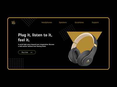 Headset design figmadesign headphones headset ui ux web