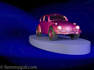 Volkswagen Beetle 3D Car Render 3d car 3d model 3d rendering beetle car render maya volkswagen