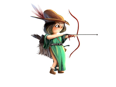 Archery girl