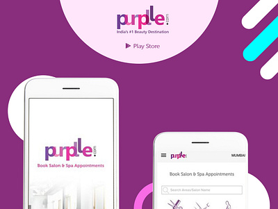 purple com app design ios app mobile app mobile app design mobile design mobile ui portfolio queppelin uidesign