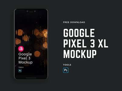 Google Pixel 3 XL Mockup | Free Download