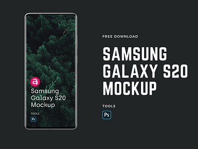 Samsung Galaxy S20 Mockup | Free Download