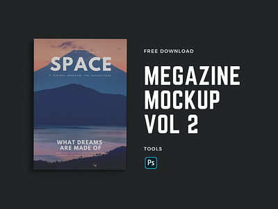 Magazine Mockup Vol 2 | Free Download branding design freemockup illustration megazine mockup mockup design mockup psd mockup template vector